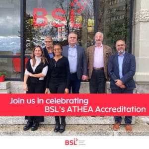 BSL becomes Accredited by ATHEA